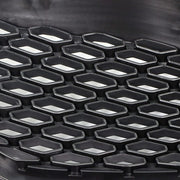 DURAFORCE Front Upper Grille Grill Honeycomb ABS Plastic Black For Toyota Sienna 2011-2017