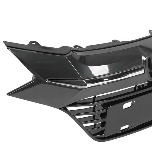 Front Upper Black Grille Grill With Chrome Trim for Honda HR-V HRV 2016 2017 2018