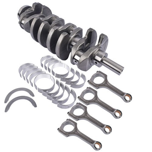 DURAFORCE Engine Crankshaft w/ Connecting Rod for Hyundai Santa Fe Sonata Genesis Coupe