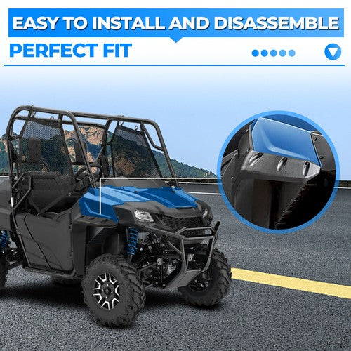 Pair Front Fender Flares for Honda Pioneer 700 2 4 2014 2021 08P70 HL3 600