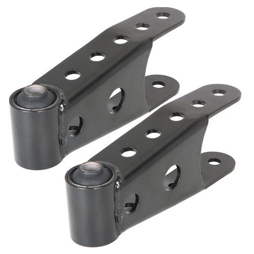 DURAFORCE For Dodge Chevrolet Ford & GMC Rear Lowering Shackle Kit 2PCS 6400 With 2" Drop