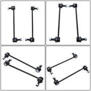 DURAFORCE 6pc Front Outer Tie Rods Ball Joint Sway Bar For Toyota Venza Lexus RX350 RX450h