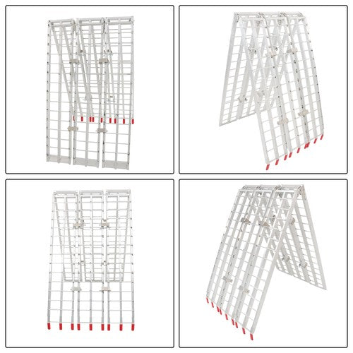 DURAFORCE For motorcycles truck 120"L x 38"W x 1.5"H 1500 lbs Motorcycle Loading Ramp