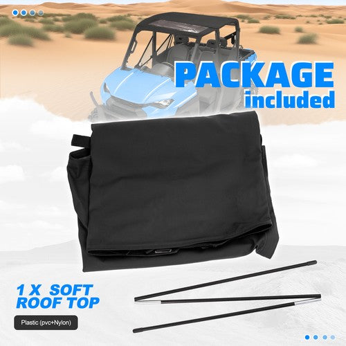Soft Roof Top for Polaris Ranger Crew 1000 900 570 XP PRO XD 4000 15 26 UTV