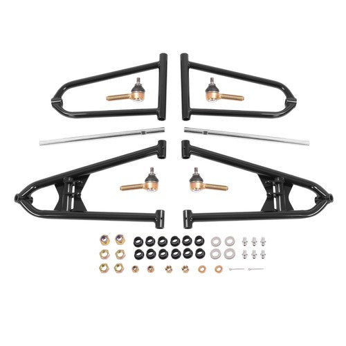 DURAFORCE For Yamaha Raptor 700 700R 2006-2017 Fully Front Extended A Arms Plus 2 Plus 1 Chrome