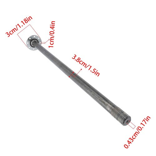 DURAFORCE 5086902AB Rear Right Drive Axle Shaft For Dodge Ram 1500 Ram 2500 3500 2003-2018