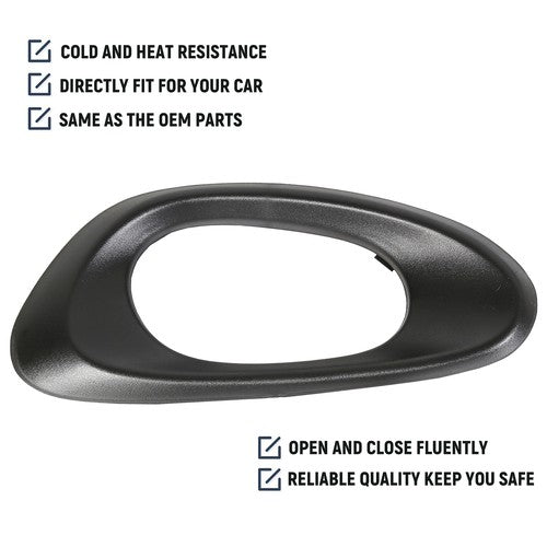 DURAFORCE Door Handle Trim For 02-09 Chevrolet Trailblazer Inside Front Driver LH Hand