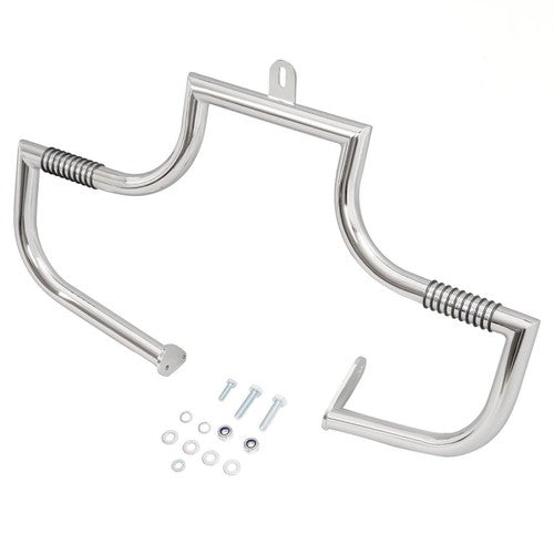 DURAFORCE Chrome Highway Bars Engine Guard Crash Bar For Harley Heritage Softail 1986-1999