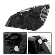 DURAFORCE Right Headlight Assembly Black With LED Fit For Freightliner Cascadia 2018-2023