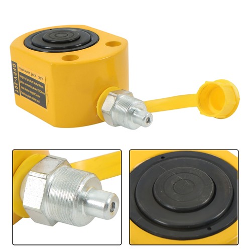 DURAFORCE 20 tons 1" Stroke Multi Stage Low Height Hydraulic Cylinder Jack Ram YG-20D