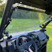 DURAFORCE Front Clear Flip Windshield For CFMOTO UForce 1000 2019-2021 2-IN-1