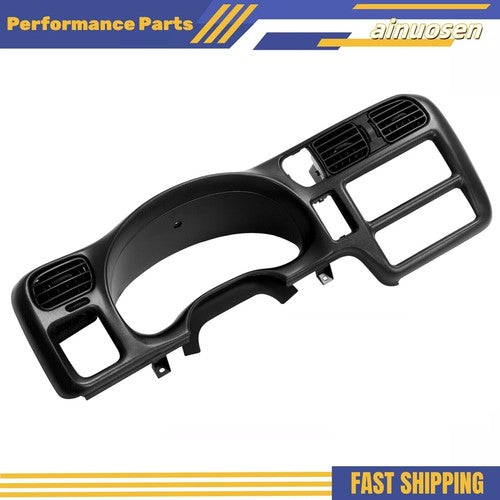 Black Dash Trim Bezel Fit For 1998 2004 Blazer Jimmy Sonoma S10 Bravada