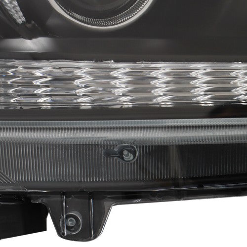 DURAFORCE 1PCS Passenger Headlight Assembly Fit For Honda Accord 2013-2015 Clear Halogen