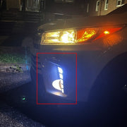 DURAFORCE For Toyota Highlander 17-19 LED DRL Daytime Running Fog Lights Lamp Harness Kit