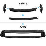 DURAFORCE For 06-11 Civic 4DR Sedan Gloss Black Painted Mugen Style RR Trunk Wing Spoiler