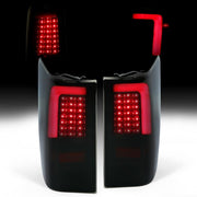 DURAFORCE Smoked Tail Light Assembly LED Brake Lamp For 2004-2015 Nissan Titan pickup