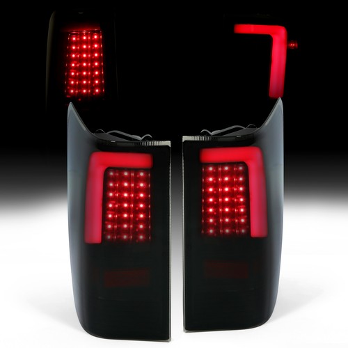 DURAFORCE Smoked Tail Light Assembly LED Brake Lamp For 2004-2015 Nissan Titan pickup