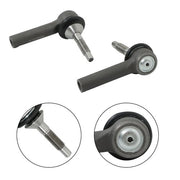 DURAFORCE For Ford Taurus Flex Lincoln 10Pcs Front Lower Control Arms Sway Bars Tie Rods