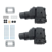 DURAFORCE For Volvo Penta OMC Set of 2 4'' manifold Exhaust Riser Elbow 4.3 5.0 5.7 5.8 L