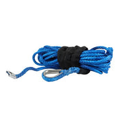 DURAFORCE For ATV 5/16"x50' 12000LBS Blu Synthetic Winch Rope Line Recovery Cable