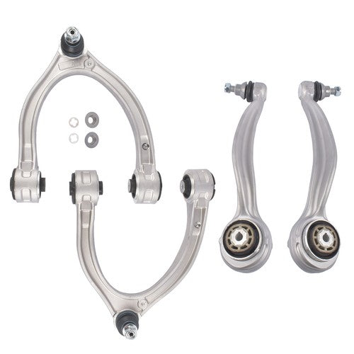 DURAFORCE 4Pcs Front Control Arms Kit & Ball Joint for Mercedes W205 C300 C350e W213 E300