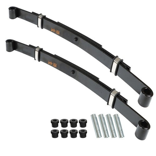 DURAFORCE Heavy Duty Rear Leaf Springs For EZGO TXT 1996-2013 Golf Cart (Set of 2)