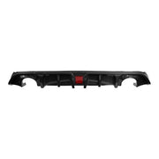 DURAFORCE Rear Bumper Diffuser Lip Carbon Style with LED Light for Infiniti Q60 2017-2022