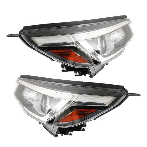 DURAFORCE For Subaru Forester 2019 2020 LH+RH Headlights Replacement Halogen LED w/o AFS