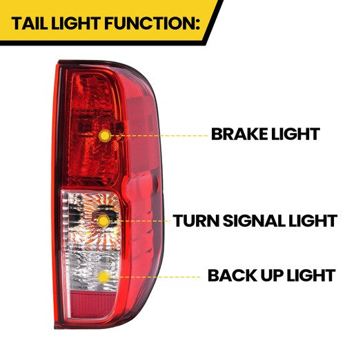 For 2005-2021 Nissan Frontier 09-12 Equator Passenger Side Tail Light Brake Lamp