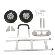DURAFORCE Aluminum 500Lbs Hand Truck Trolley Dolly 14"×7-1/2" Diecast Nose Plate