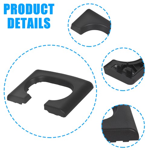 Replacement Black Center Console Cup Holder Armrest Pad Trim for Ford F150 04 14
