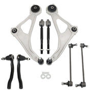 DURAFORCE For Nissan Altima Maxima 15-19 New Front Lower Control Arms Ball Joint Sway Bars