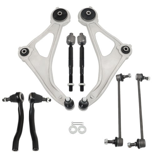 DURAFORCE For Nissan Altima Maxima 15-19 New Front Lower Control Arms Ball Joint Sway Bars