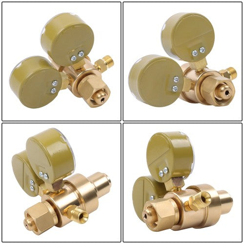 DURAFORCE Oxygen Gas Regulator Welding Cutting Torch Pressure Gauge Fits Victor Brass NEW