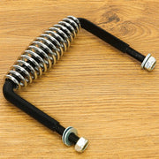 DURAFORCE 5" Spring Handle w/Mounting Bracket Tool For BBQ Grill Wood Furnace Stove Smoker