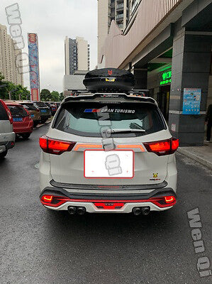 DURAFORCE LED Rear DRL Brake Turn Signal Light Lamp White For Toyota Highlander 2014-2019