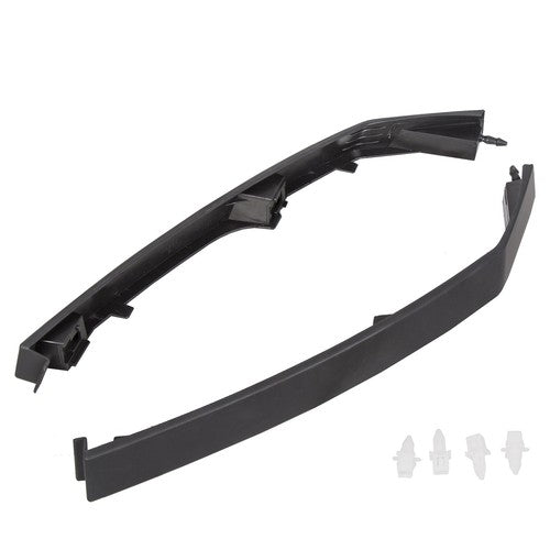 DURAFORCE Pair Headlight Molding Trim Lower Filler Fit For Nissan 04-15 Titan Armada QX56