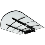 DURAFORCE Tuff Top Tractor Canopy White For ROPS 52" X 52" w/ Mounting Accessories