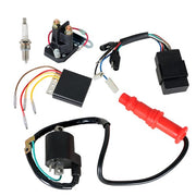 DURAFORCE Ignition Coil CDI Relay Regulator Spark Plug For Polaris Sportsman 500 4x4 HO