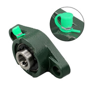 DURAFORCE UCFL202-10 Solid Base Pillow Block Flange Bearing 5/8" Bore 2 Bolt (6 PCS)