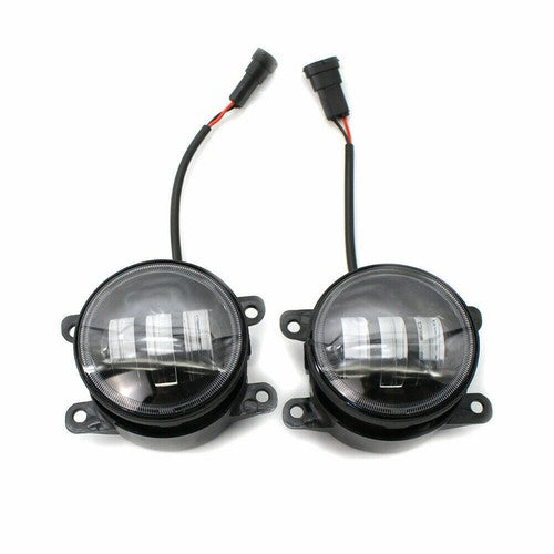 DURAFORCE LED Front Bumper Clear Fog Driving Light for Honda Odyssey 2018-2022 Pair
