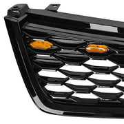 DURAFORCE For 2019 2020 2021 Subaru Forester Front Bumper Black Honeycomb Grille w/Light