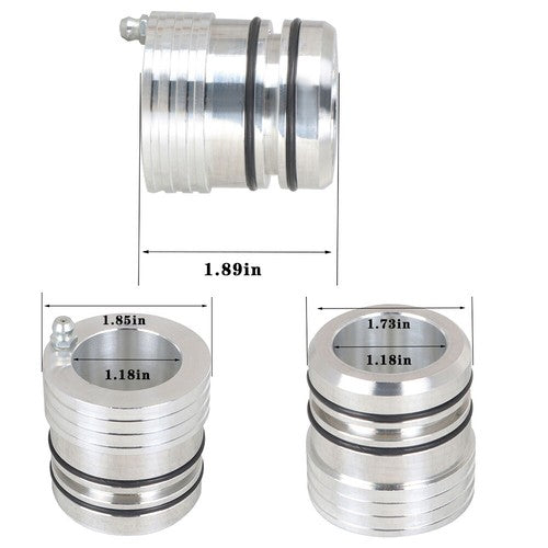 DURAFORCE For Honda Pioneer 1000 All 4 Wheel Bearing Greaser Tool Billet Aluminum 44mm