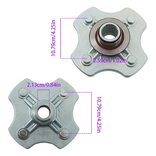 DURAFORCE For Honda TRX500FE TRX500FM Foreman 500 ES S Rear Axle Shaft Wheel Hub 2005-2011