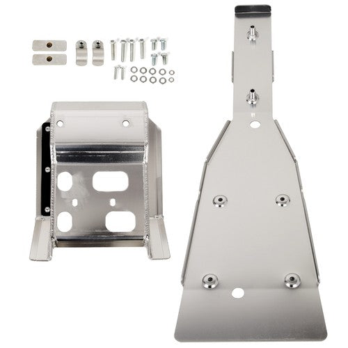 DURAFORCE Full Chassis Glide & Swing Arm Skid Plate Guard Combo For KAWASAKI KFX400 DVX400