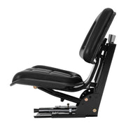 DURAFORCE Black Tractor Suspension Seat For Ford / New Holland 3000 3600 3610 3900 6000
