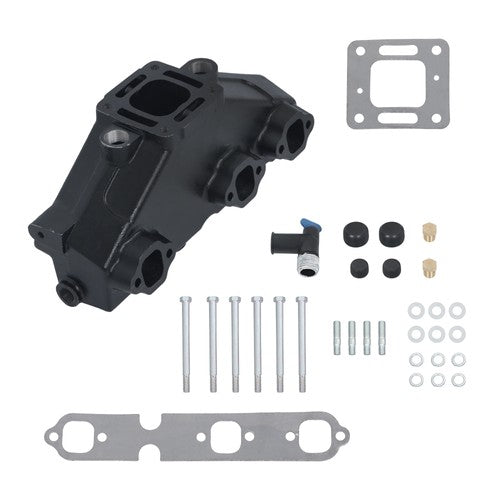 DURAFORCE 2× Exhaust Manifold For MerCruiser GM V6 1985-2002 175 185 205 262 4.3L 99746A17