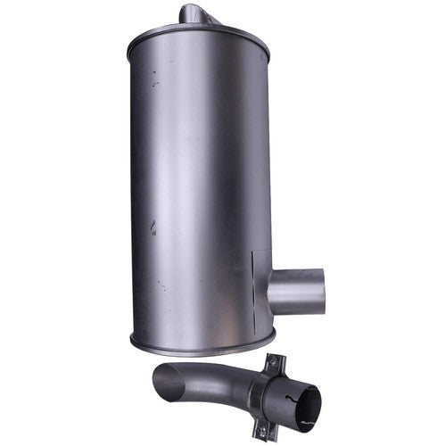 DURAFORCE 4649870 Muffler for HITACHI EXCAVATOR EX120-2 EX120-3 EX120-1 EX150-1 4BD1 4BG1