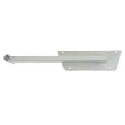 DURAFORCE Right Boat Trolling Motor Mount For Gheenoe W/ Handle Nose Cap Silvery Aluminium