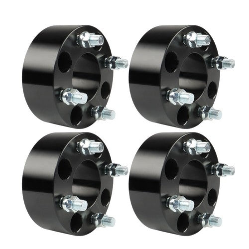 DURAFORCE New Wheel Spacers Hub Bore 62mm Thread Size 1/2"x20 4Pcs 2" 4x101.6mm US